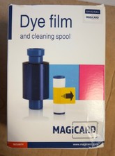 Magicard MA300YMCKO Printer Ribbon Dye Film Cleaning Spool Color New Open Box picture
