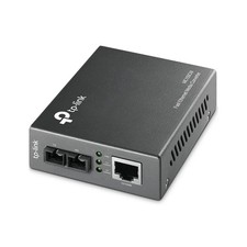 TP-Link MC100CM 10/100Mbps Fast Ethernet Fiber Optic Multi-Mode Media Converter picture