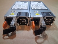 2x Dell Server Power Supply 750W for R720 R620 D750E-S1 F750E-S0 05NF18 06W2PW picture