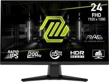 MSI 23.8-Inch MAG 242F FHD 200HZ RAPID-IPS GAMING MONITOR picture