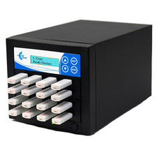 EZ Dupe 1:15 USB Flash Drive Duplicator & DoD Sanitizer 35MB/Sec 2 YEAR WARRANTY picture