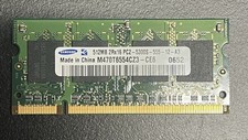 Samsung 512MB DDR2 SDRAM 2Rx16 PC2-5300S-555-12-A3 Laptop Memory picture
