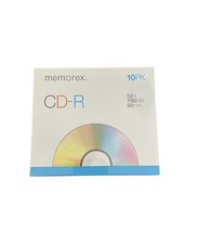 Memorex 10PK CD-R 52X 700MB 80min 10 pack CD-R Discs NEW (A5) picture