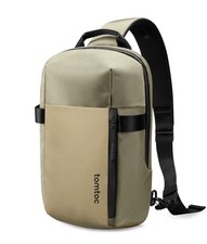 tomtoc Beige and Black Solid Shoulder/Messenger Laptop Shoulder Bag 7L picture