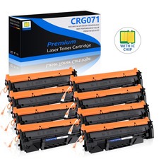 8PK Canon 071 Black Replacement Toner Cartridge for ImageCLASS MF272dw MF273dw picture