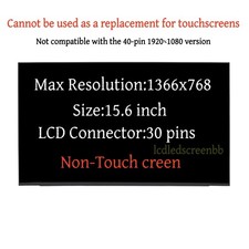 For Dell PN 4RRP5 DP/N 04RRP5 B156XTN08.2 HW0A LCD Screen HD 15.6