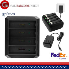 5Pcs 4-Port Batteries Charger Cradle for Zebra Symbol   WT6000 RS6000 picture