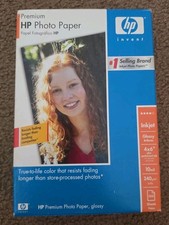 HP Premium Photo Paper for Inkjet Printer 4x6 100 Sheets picture