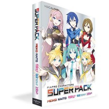 CRYPTON FUTURE MEDIA PIAPRO CHARACTERS SUPER PACK PACKAGE Windows & Mac software picture