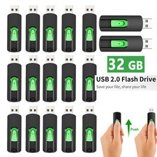 32GB USB 2.0 Flash Drive Memory Stick Data Storage Pen Thumb Drives Stick LOT picture