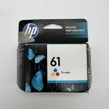 HP Proven Performance 61 Tri-Color Original Ink Cartridge EXPIRED: 07/2015 NEW picture