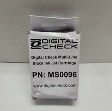 Digital Check MS0096 Black Ink Cartridge Genuine Multi Line picture
