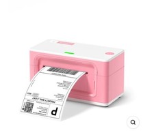 MUNBYN ITPP941B Thermal Label Printer Pink Plus labels  picture