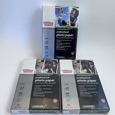 Office Depot Professional Photo Paper 4” x 6” Brilliant Gloss 200 Sheets Lot picture