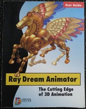 RAY DREAM ANIMATOR User Guide FRACTAL DESIGN 3D Animation 1995 Free Form Modeler picture