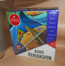 VINTAGE FACTORY SEALED ALDUS PERSUASION 3.0 ACCELERATED FOR POWER MACINTOSH NOS picture