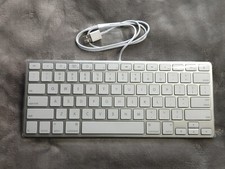 New Apple A1242 Wired USB Aluminum Keyboard 2 USB Ports MB869LL/A picture