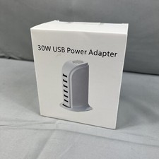 30W USB Power Adapter - U.S. Plug, White NEW picture