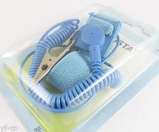 50pcs Blue Anti Static Antistatic ESD Adjustable Wrist Strap Band Grounding Wire picture