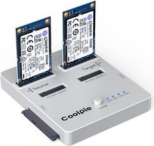 3-in-1 SSD Cloner for NVME/SATA、mSATA、SATA 2.5''SSD/HDD 3.5'' HDD Duplicator picture
