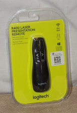 NEW LOGITECH R400 PRESENTATION REMOTE WIRELESS LASER 910-001354 - FACTORY SEALED picture