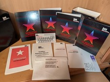 Vtg MicroPro WordStar Starter Kit Release 3.3 Big Box Floppy Disk Pack Is Sealed picture