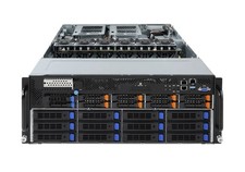 New Gigabyte 4U 10x GPU AI NVMe Server 2x Platinum 8160 48-Core 2.1GHz 32GB RAM picture