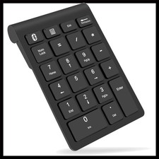 Wireless Bluetooth Numeric Keypad for Laptop - 22-Key Compact Keyboard for Of... picture