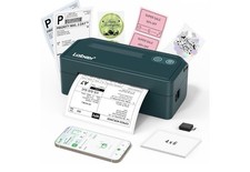 Labeer Thermal Shipping Label Printer - 4x6 Bluetooth /USB High Speedy / Green picture