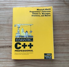Symantec C++ Professional Version 6 Microsoft Windows picture
