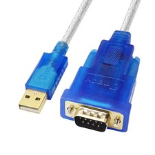 USB to Serial Adapter Cable 16 ft DB9 Male RS232 to USB Cord with FTDI Chip S... picture