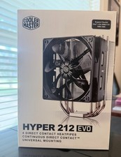 Cooler Master Hyper 212 Evo CPU Cooler, 4 CDC Heatpipes, 120mm PWM Fan, Aluminum picture