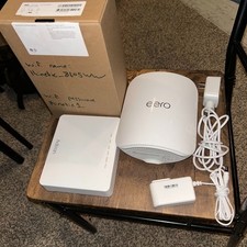 Eero ME21111 Pro Series Pro 7 Wi-Fi Router w/  Adtran SDX632v Fiber Optical Term picture
