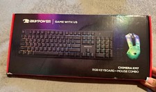 iBUYPOWER Chimera KM7 Wired Illuminated Keyboard & Mouse Combo 4000 DPI Black picture