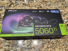 UNOPENED/NEW PNY GeForce RTX 5060 Ti 8GB GDDR7 PCIe HDMI RGB Graphics Card picture