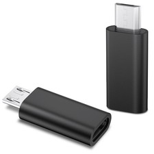 Vanjua 2 Pack Micro USB to C Adapter, Data Transfer for Black picture