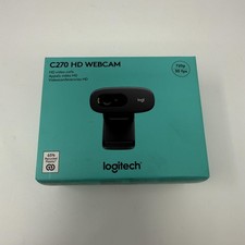 Logitech C270 HD Webcam 720p 30fps USB PC Mono Noise-Reducing Mic 960-000694 picture