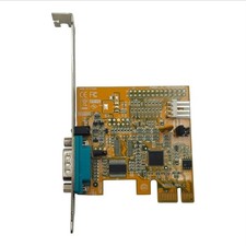 StarTech 11050-PC-SERIAL-CARD PCIe to RS232 DB9 Serial Card 1-Port Open Box picture