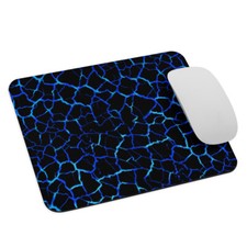 Blue Lava Flow Mouse pad picture
