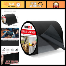 Ultra Strong Waterproof Anti-Slip Rubber Grip Tape, Textured Adhesive, 6
