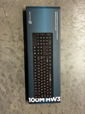 OKLICK 100M HW3 Wired USB Water Resistant Keyboard RU/EN QWERTY Black picture