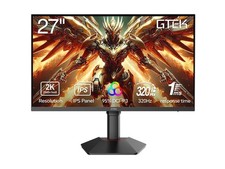 GTek 320Hz Gaming Monitor, 27 Inch Frameless Display 2K QHD 2560X1440P Fast IPS picture