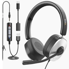 Usb Headset With Microphone, Noise Cancelling Computer Headset picture