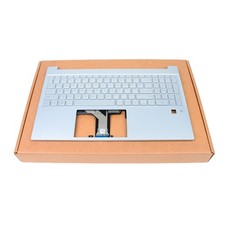 Palmrest For HP Pavilion 15-EH 15-EG Backlit Keyboard Silver M08910-001 US FRP picture