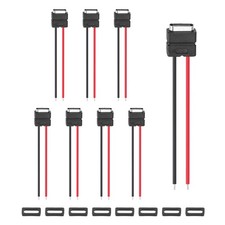 8Pack Type-C Female 2 Pin Bare Wire Socket picture