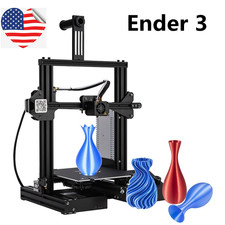 Creality Ender 3 3D Printer DIY Kit Resume Printing 220x220x250mm - Used picture