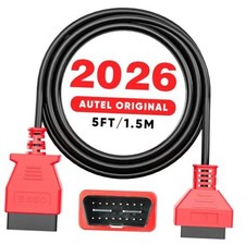  OBD2 OBDII Extension Cable, 5ft 1.5M, 16 Pin OBD II Male to Female Extension  picture