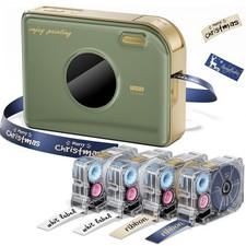 Phomemo Ribbon Label Printer, A30 Bluetooth Wireless Portable Label Maker picture