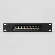 TP-Link TL-SG108S-M2 10 Inch 1U Rack Mount Keystone Options Black PETG picture