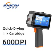 12.7mm Handheld Inkjet Printer Multi Line Date Barcode QR picture